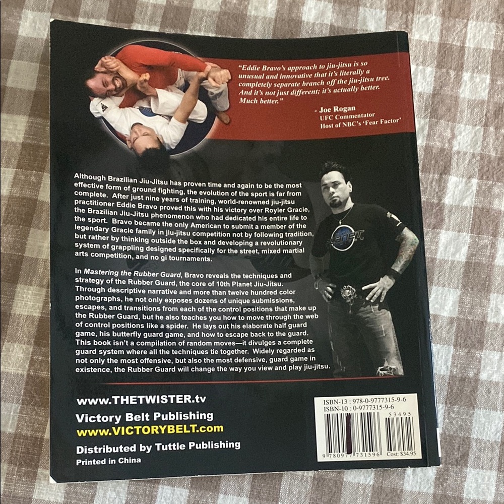 Mastering the Rubber Guard Book by Eddie Bravo - Picture 5 of 6